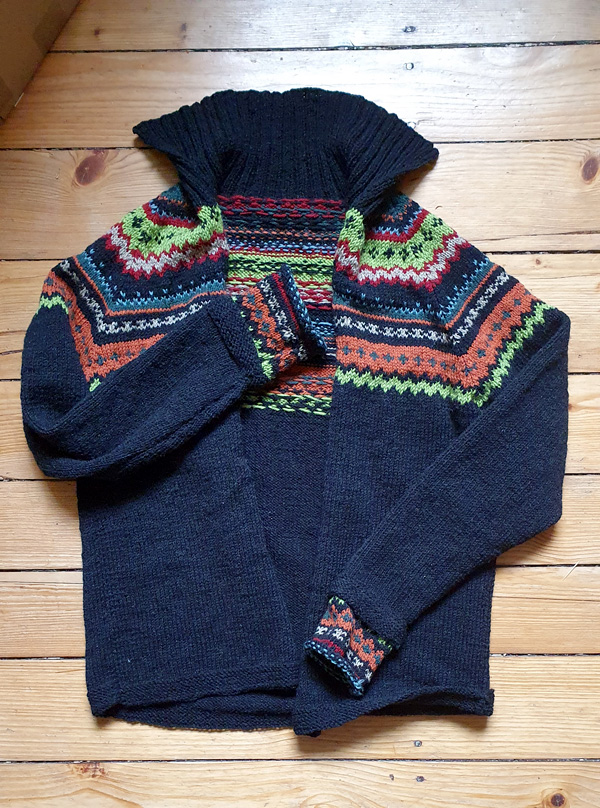 Norweger'eske Strickjacke